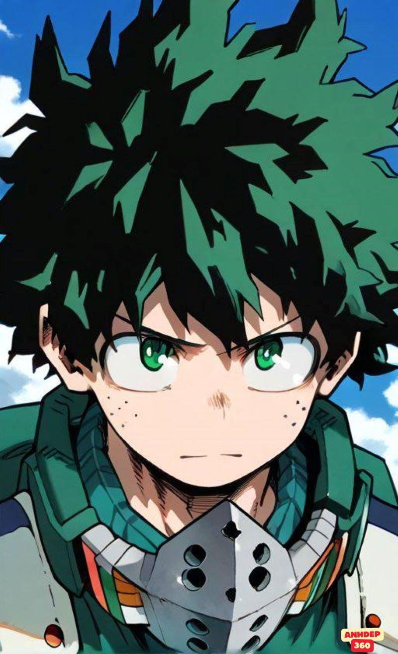Ảnh mạng Izuku Midoriya mới nhất