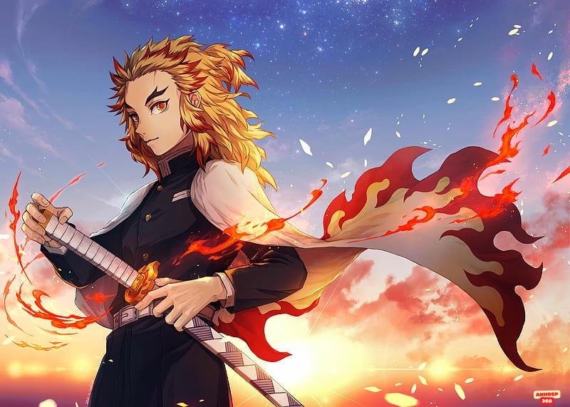 Avatar Kyojuro Rengoku chất lượng cao