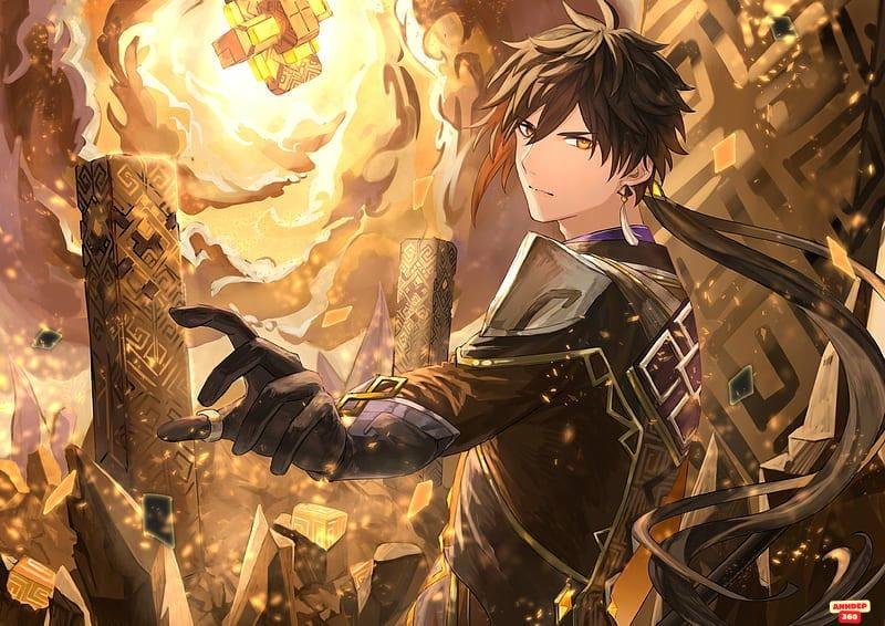 Avatar Zhongli chất lượng cao