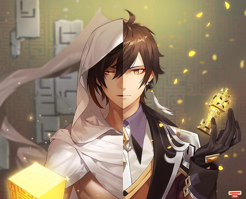 Avatar Zhongli đẹp