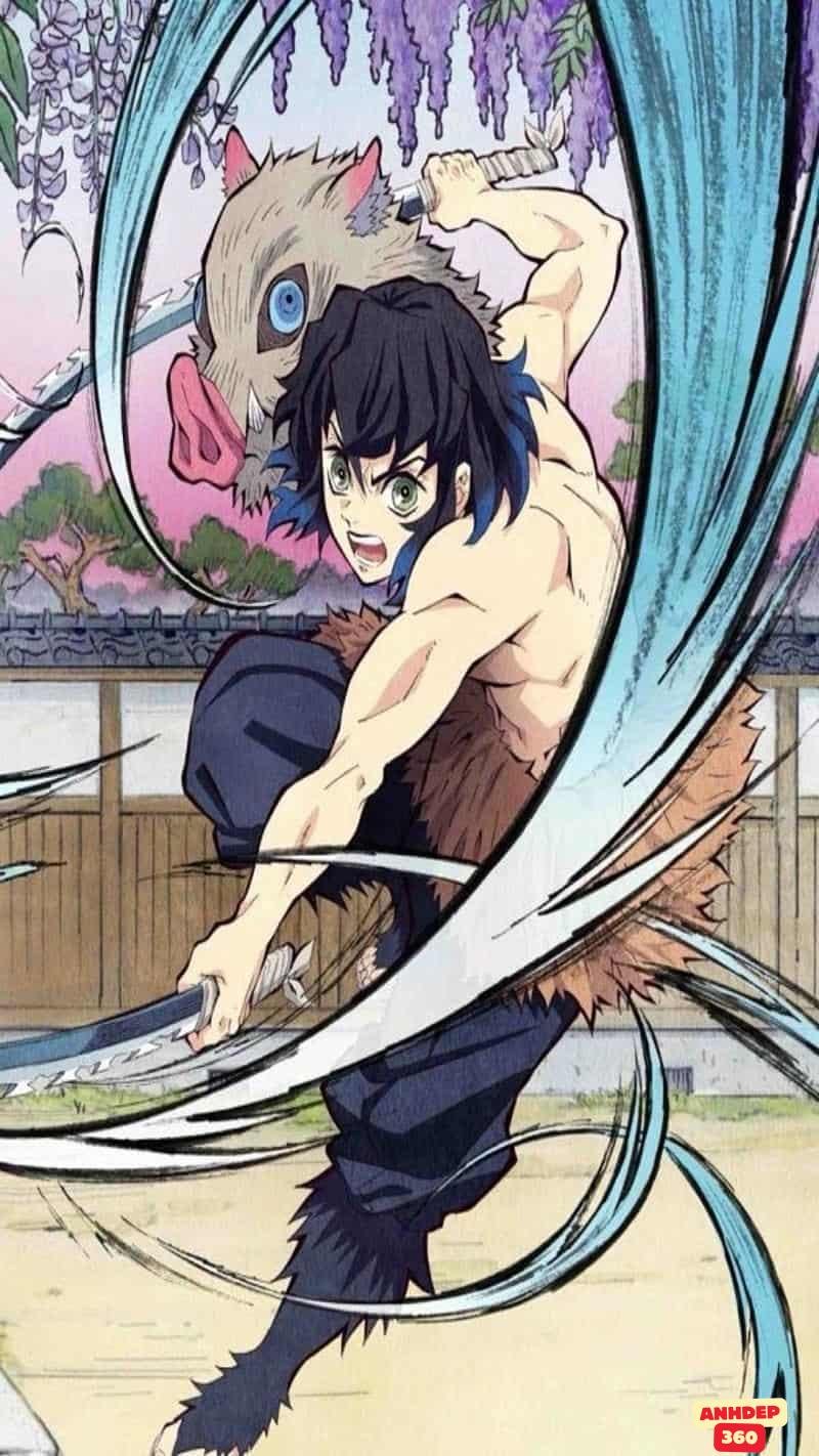 Bộ ảnh Inosuke Hashibira sắc nét