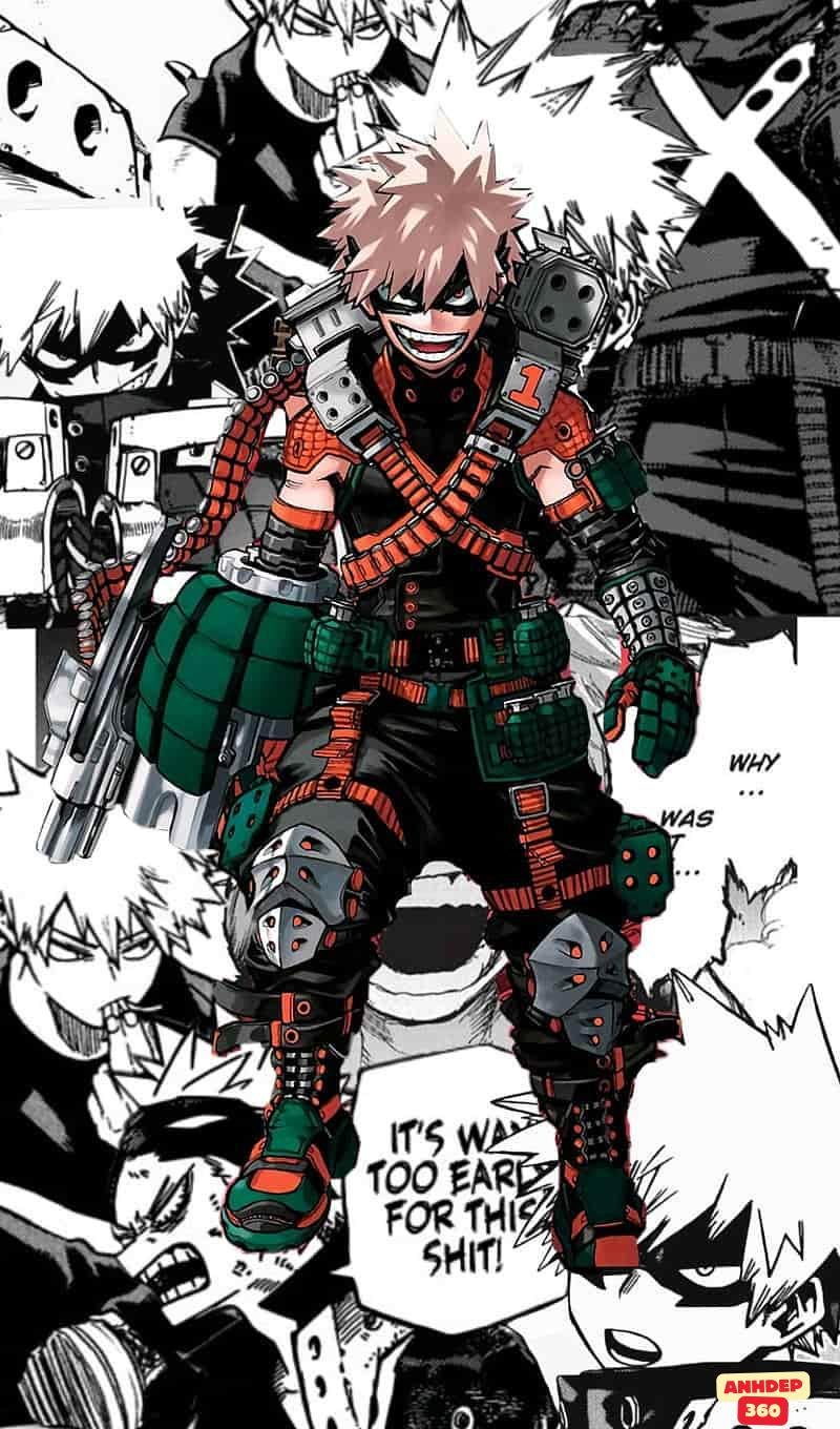 Bộ ảnh Katsuki Bakugo sắc nét