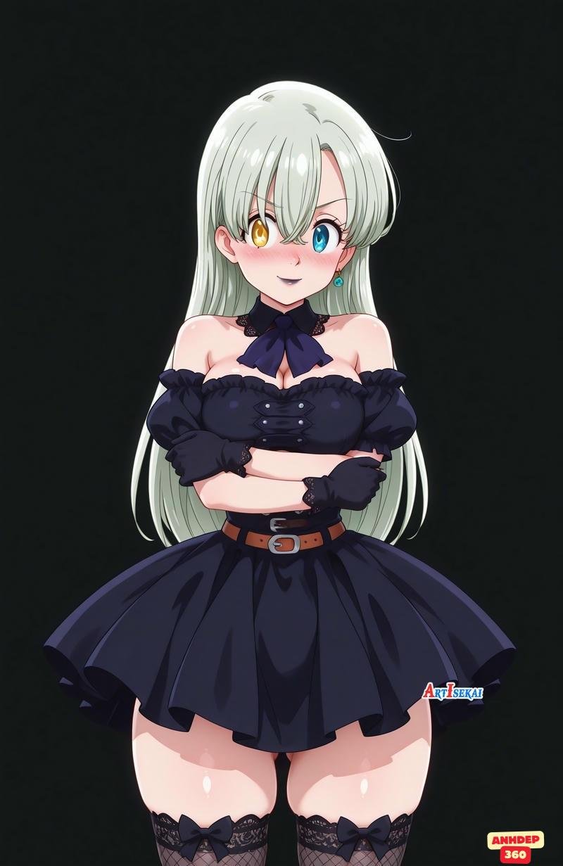 Bộ hình Elizabeth Liones sắc nét