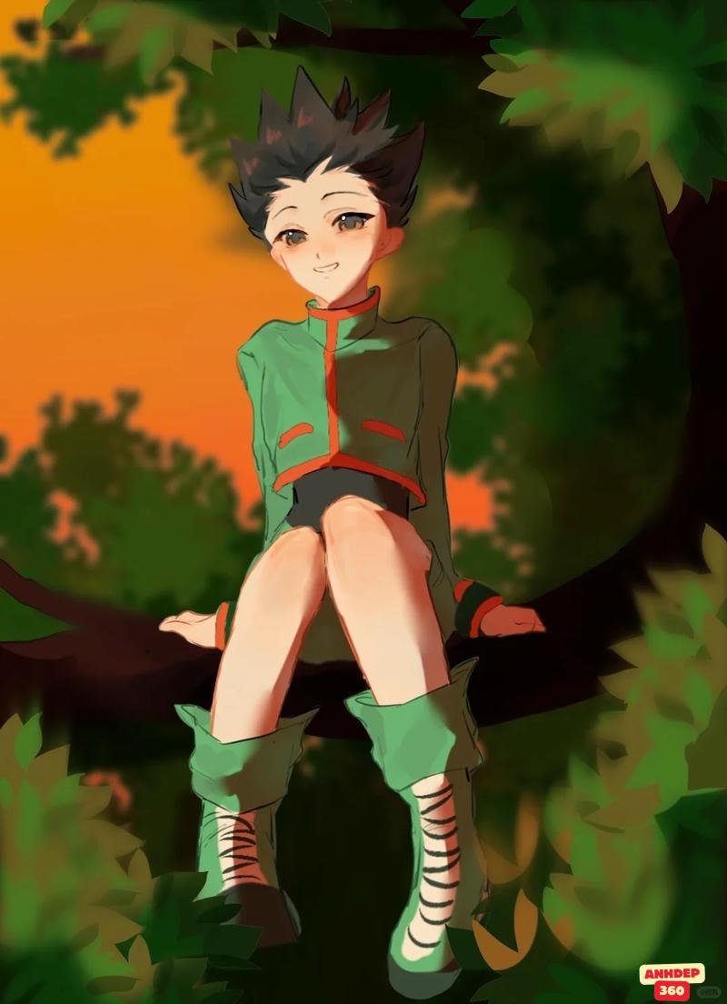 Bộ hình Gon Freecss cuốn hút