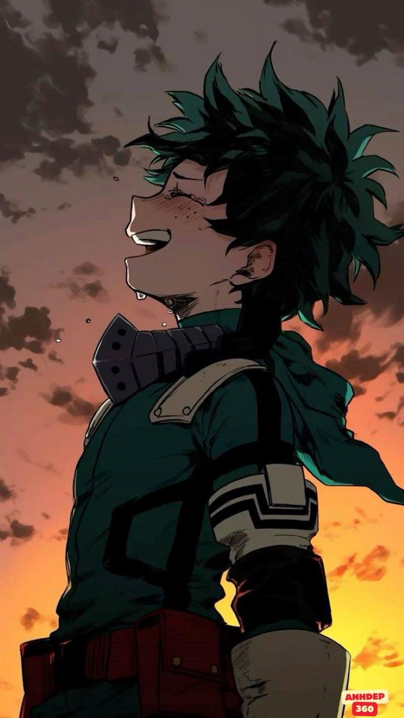 Bộ hình Izuku Midoriya cuốn hút