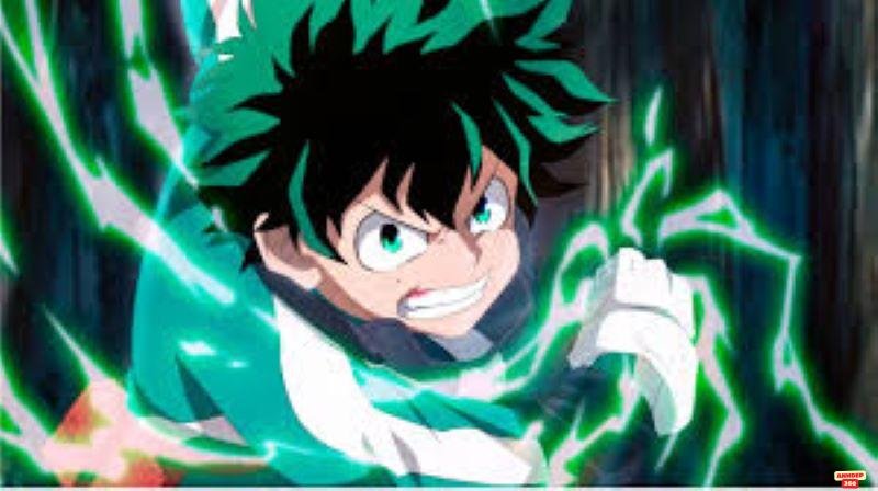 Bộ hình Izuku Midoriya sắc nét