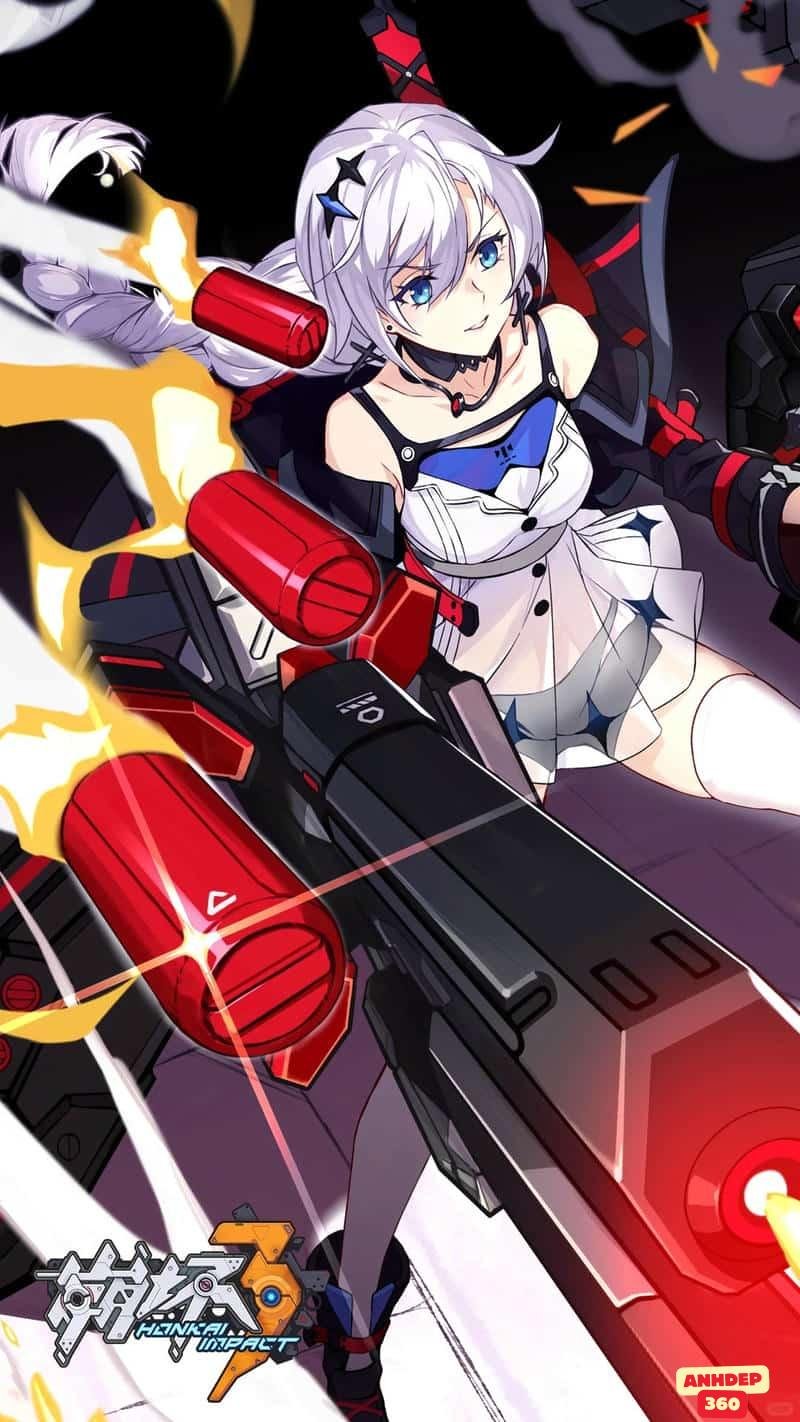 Bộ hình Kallen Kaslana sắc nét