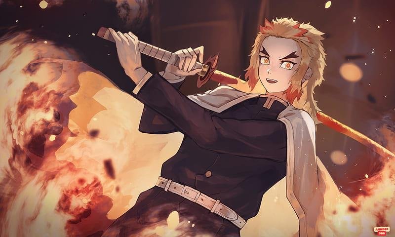 Bộ hình Kyojuro Rengoku sắc nét