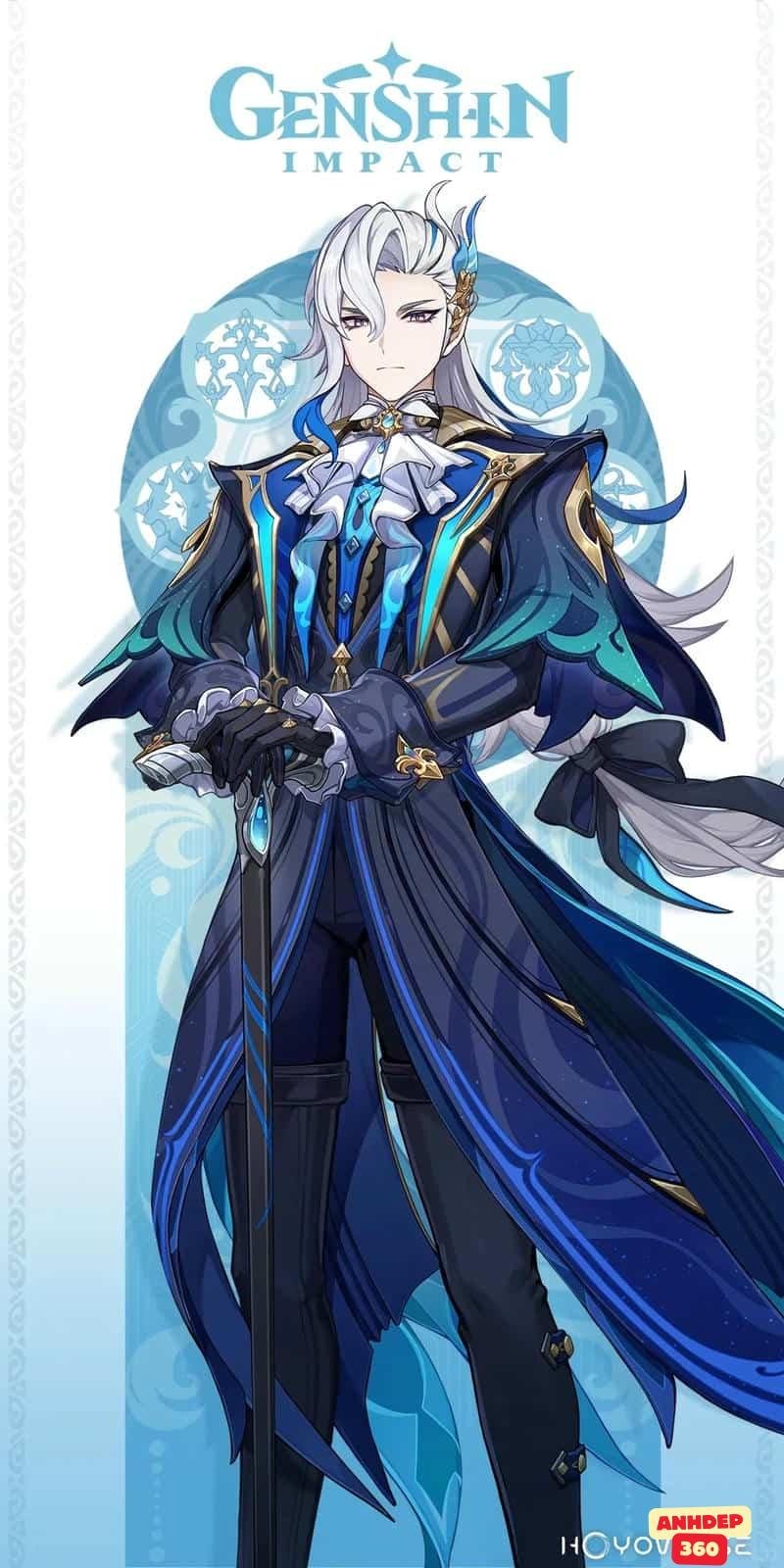 Bộ hình Neuvillette sắc nét