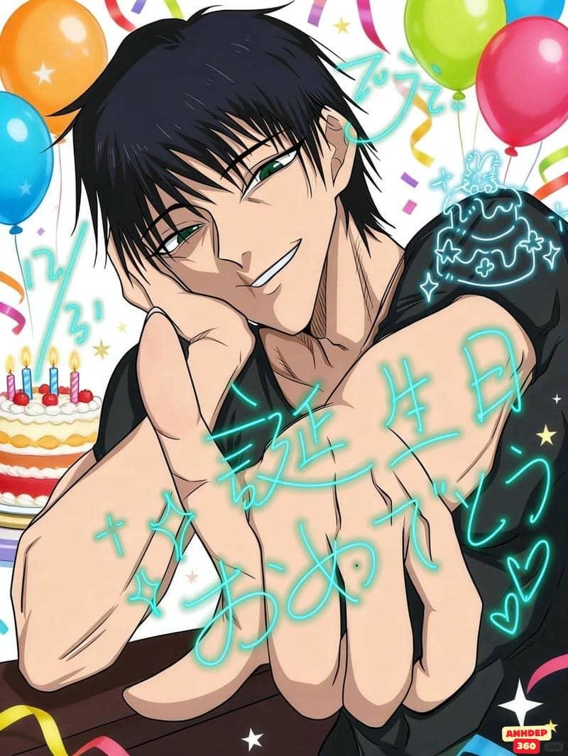 Bộ hình Toji Fushiguro cuốn hút