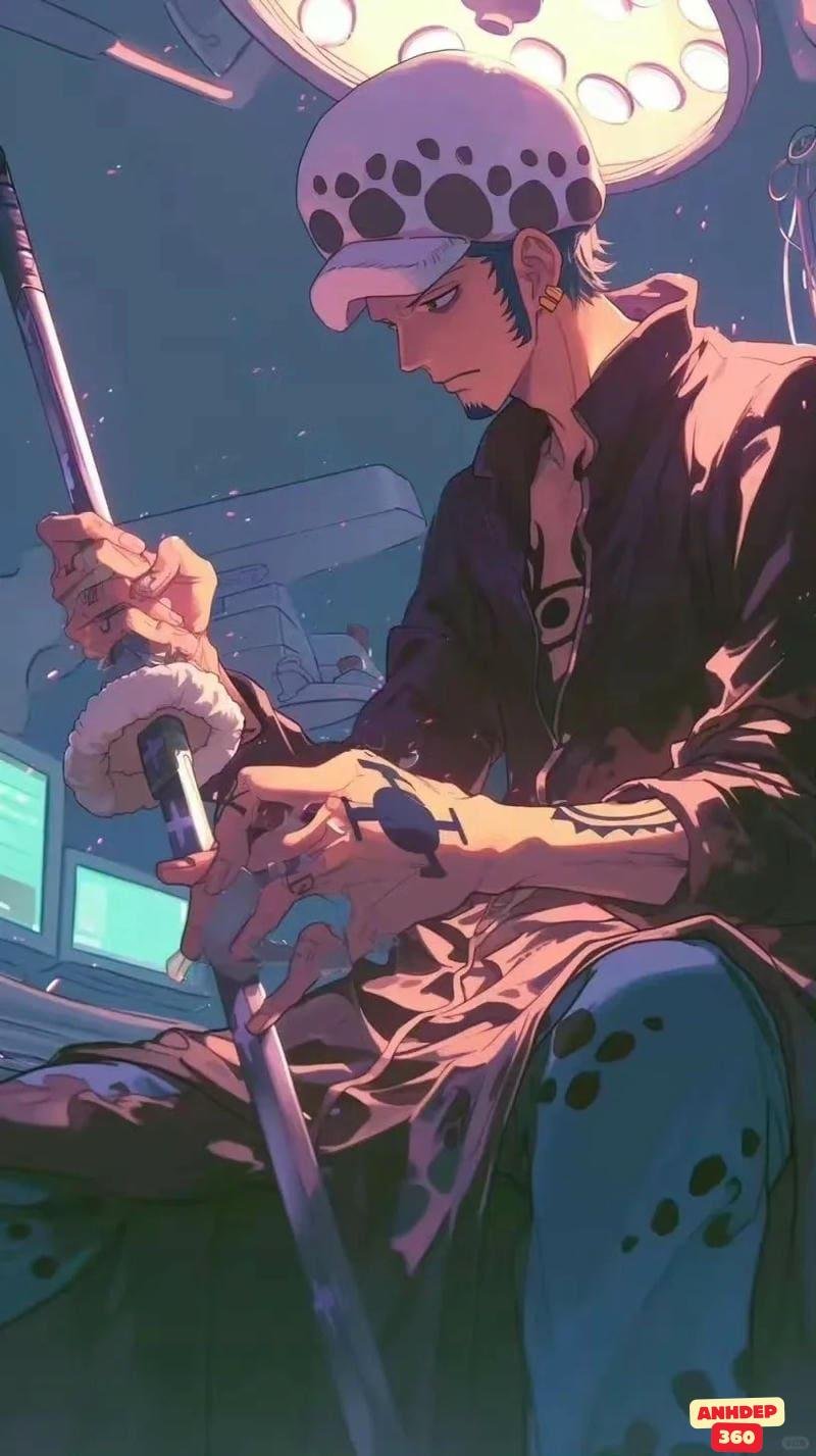 Bộ hình Trafalgar D. Water Law cuốn hút