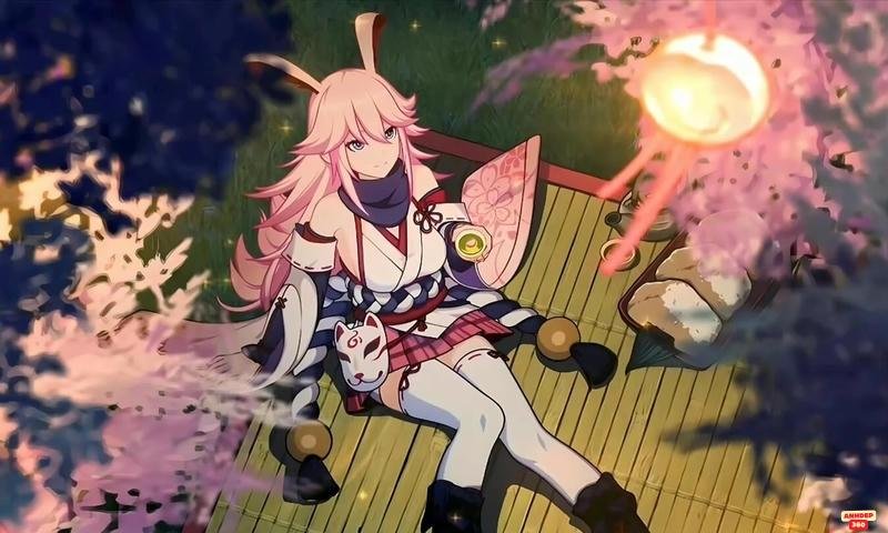 Bộ hình Yae Sakura cuốn hút