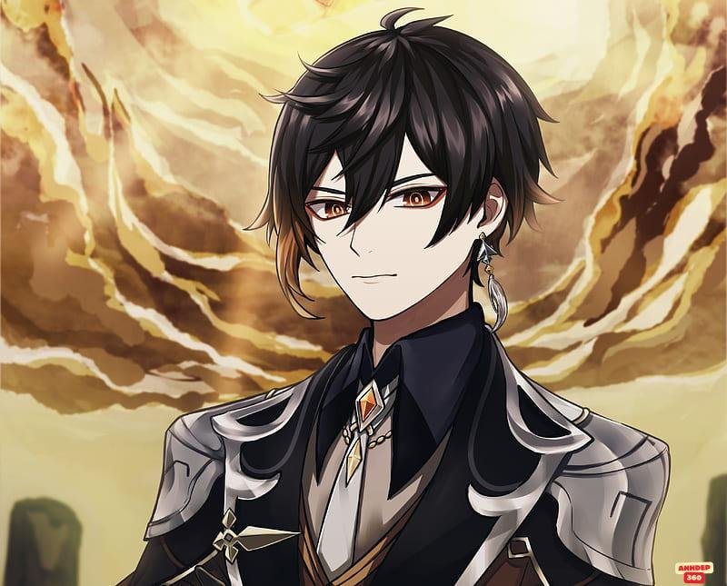 Bộ hình Zhongli cuốn hút