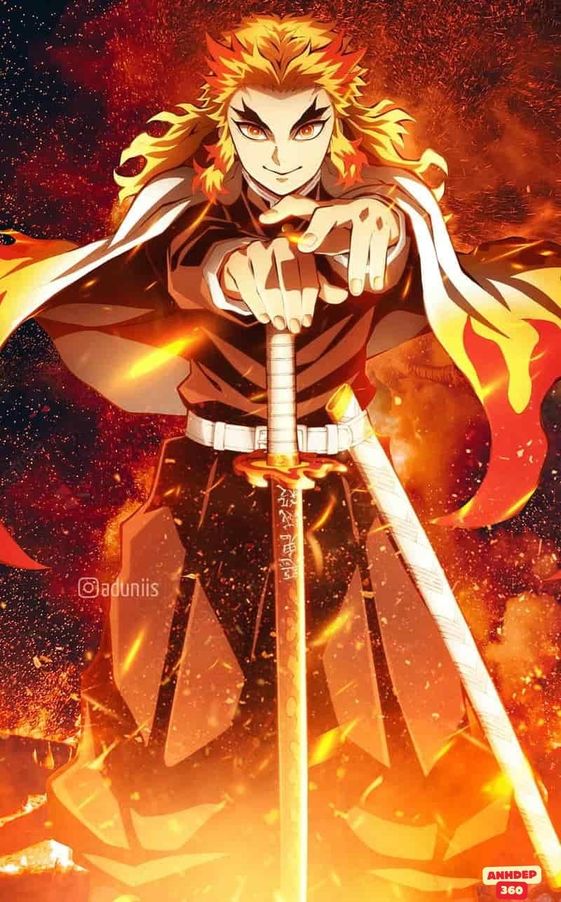 Bộ sưu tập hình Kyojuro Rengoku mới nhất