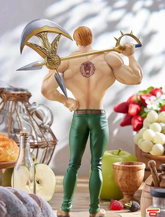 Escanor cầm rìu