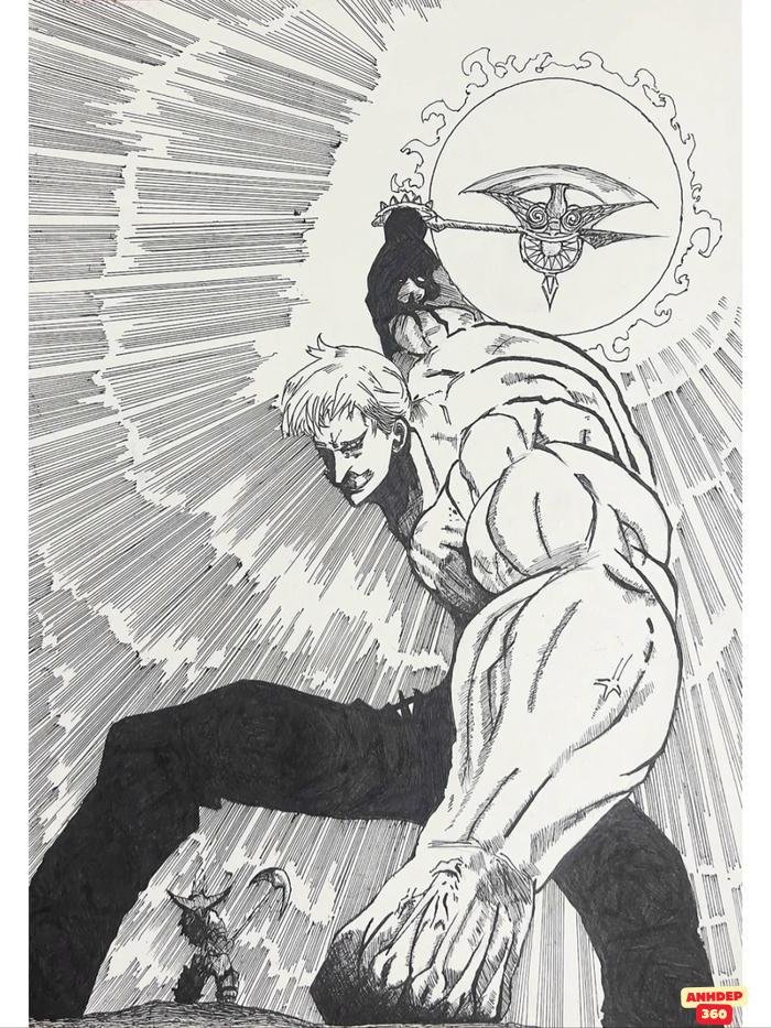 Escanor chiến đấu