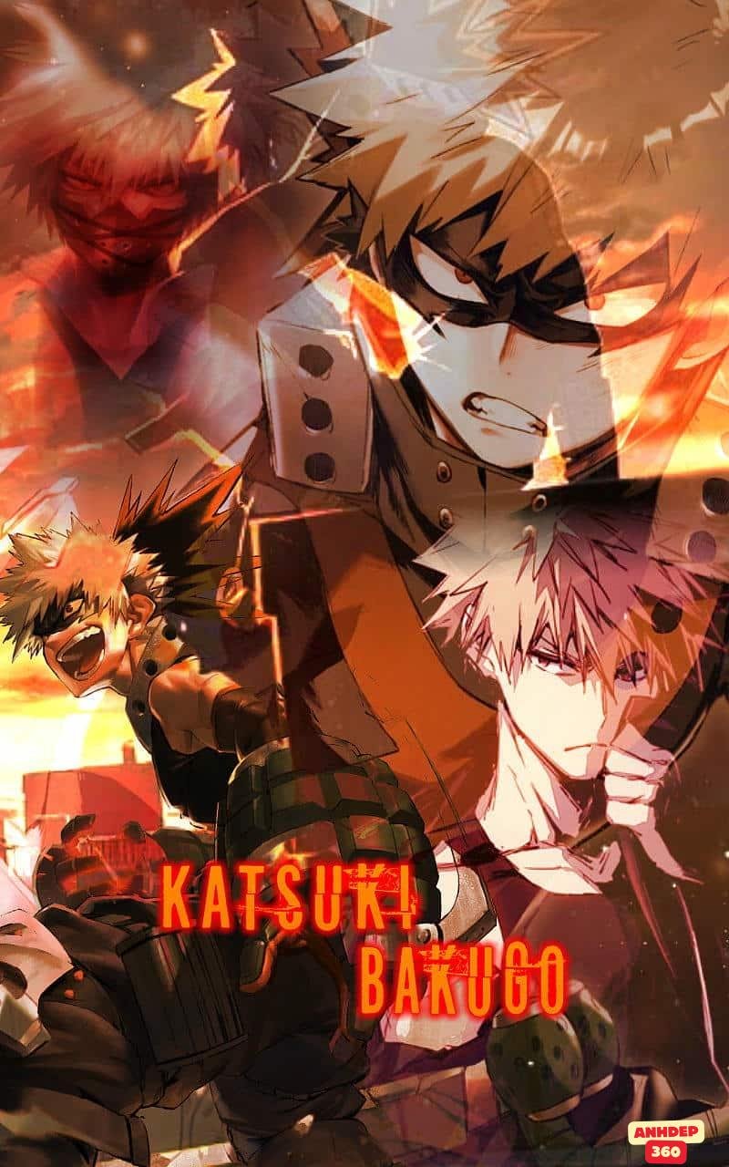 Hình Katsuki Bakugo thu hút
