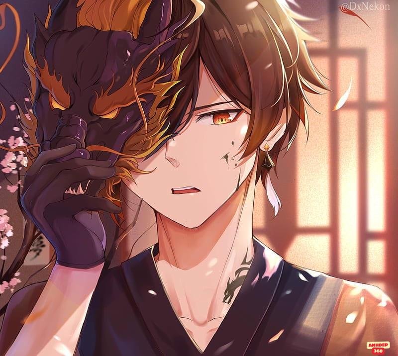 Hình Zhongli thu hút