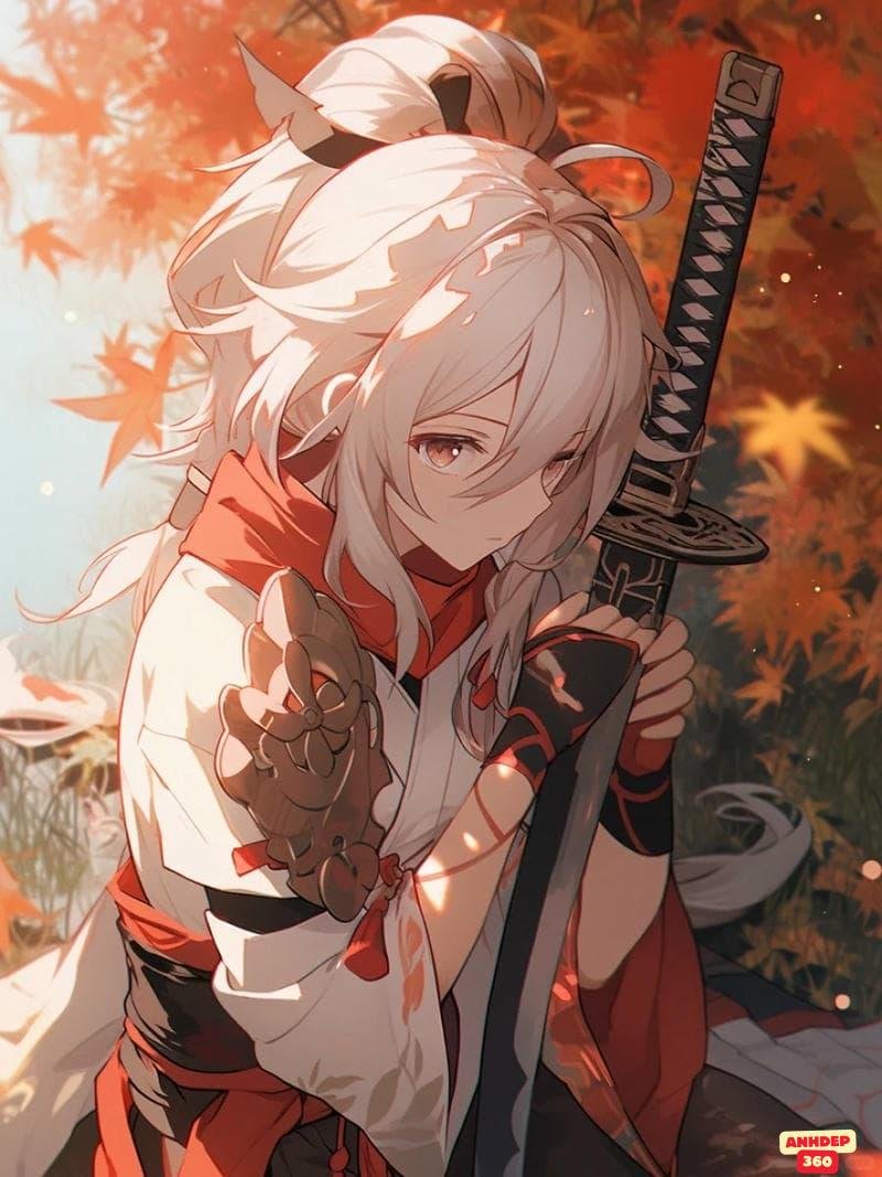 Khám phá hình Kaedehara Kazuha cuốn hút