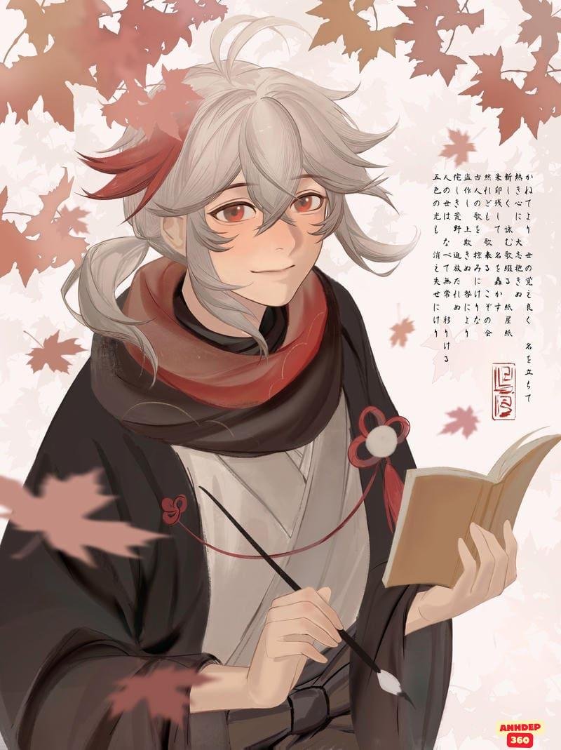 Kho ảnh Kaedehara Kazuha miễn phí