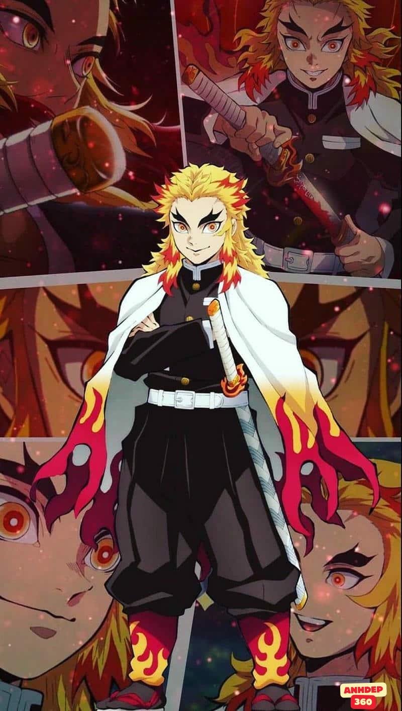 Loạt ảnh Kyojuro Rengoku chất lượng