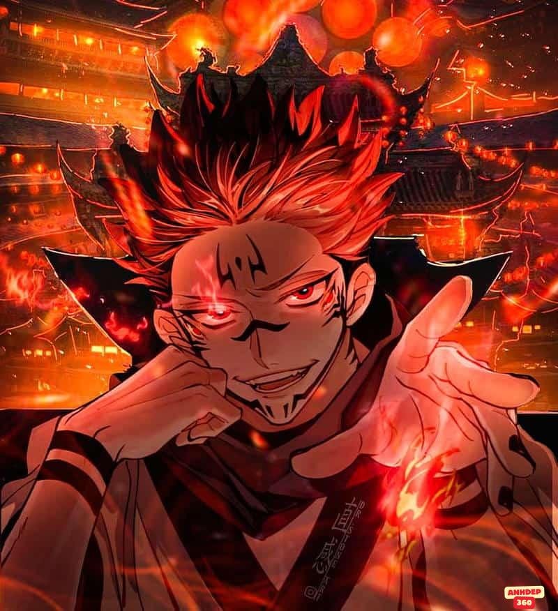 Loạt hình Ryomen Sukuna cuốn hút