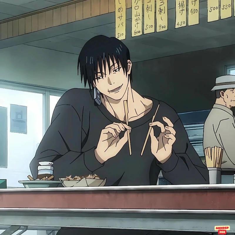 Loạt hình Toji Fushiguro cuốn hút