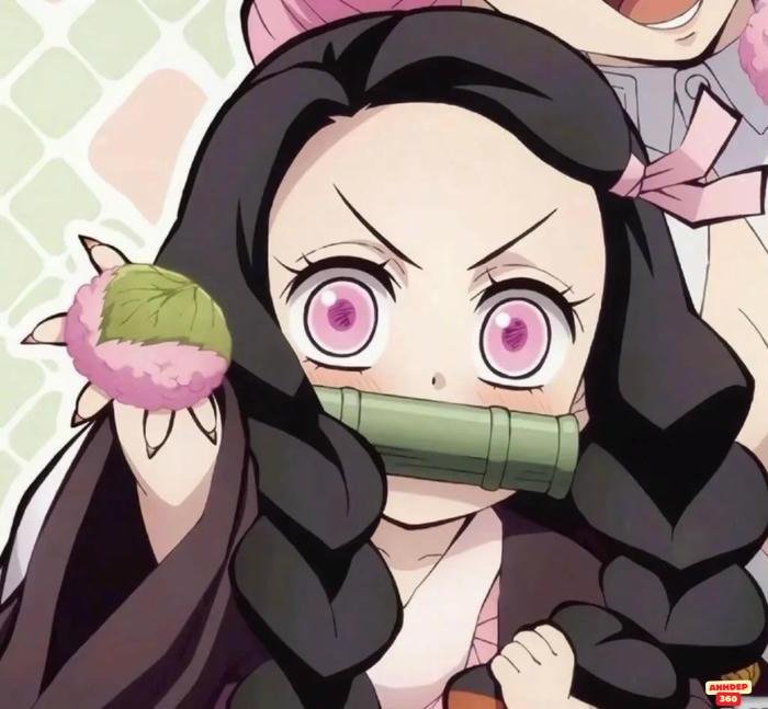 Ảnh Nezuko Kamado ngầu lòi đánh thức sức mạnh quỷ tộc