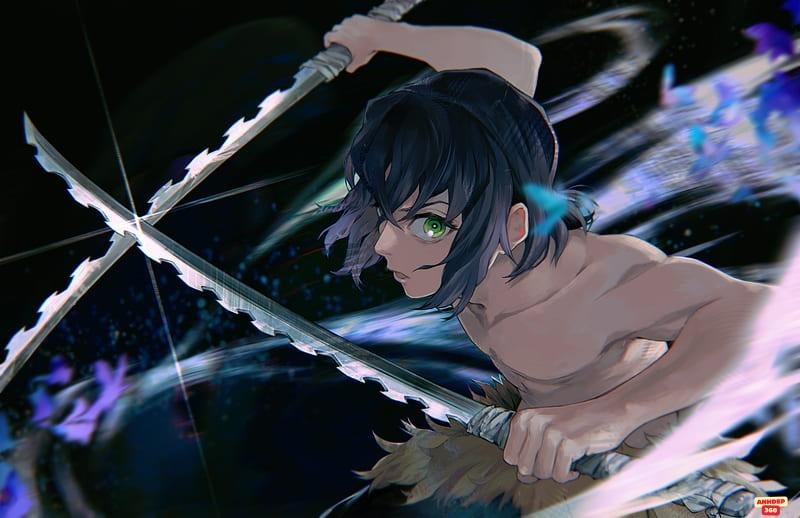 Ngắm hình Inosuke Hashibira thu hút