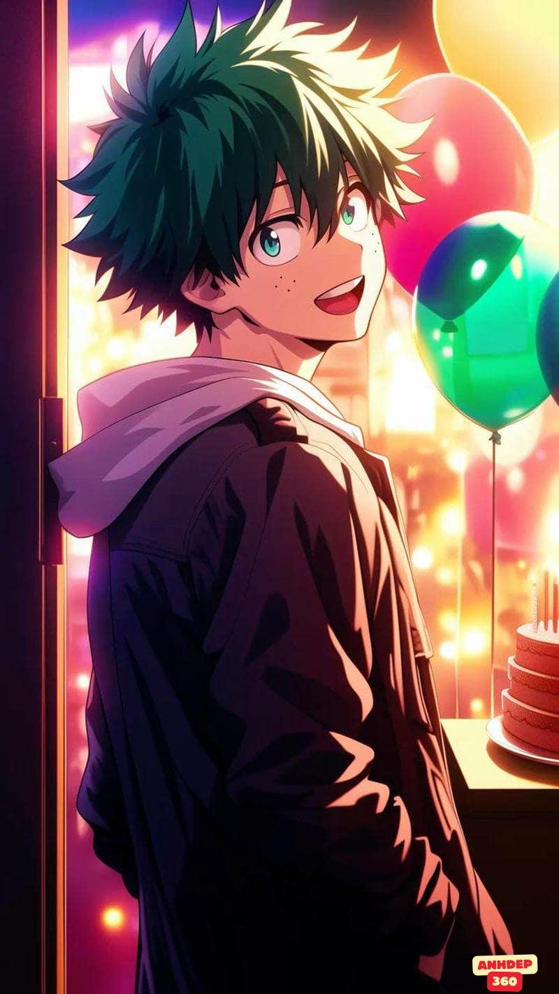 Ngắm hình Izuku Midoriya thu hút