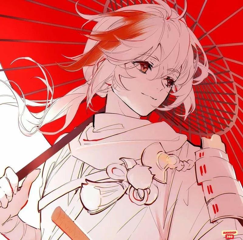 Ngắm hình Kaedehara Kazuha mới nhất