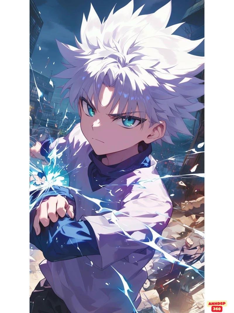 Ngắm hình Killua Zoldyck mới nhất