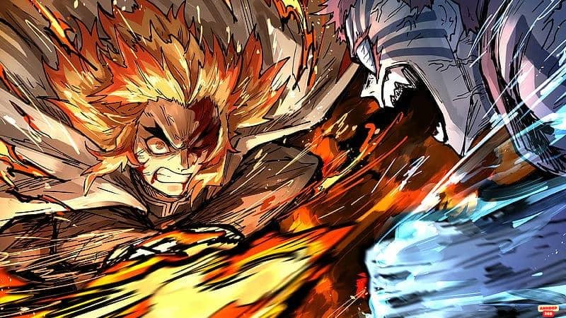 Ngắm hình Kyojuro Rengoku miễn phí