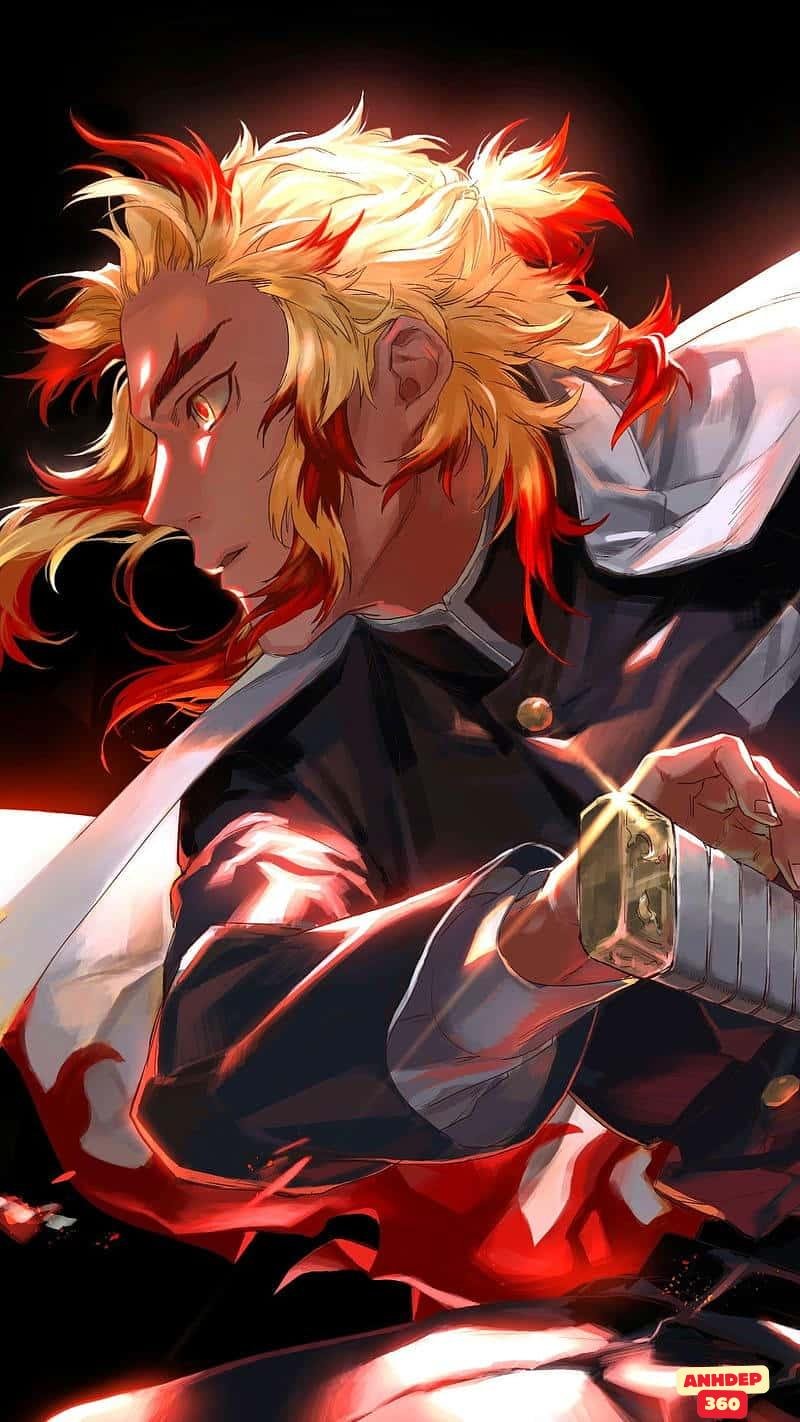 Ngắm hình Kyojuro Rengoku miễn phí