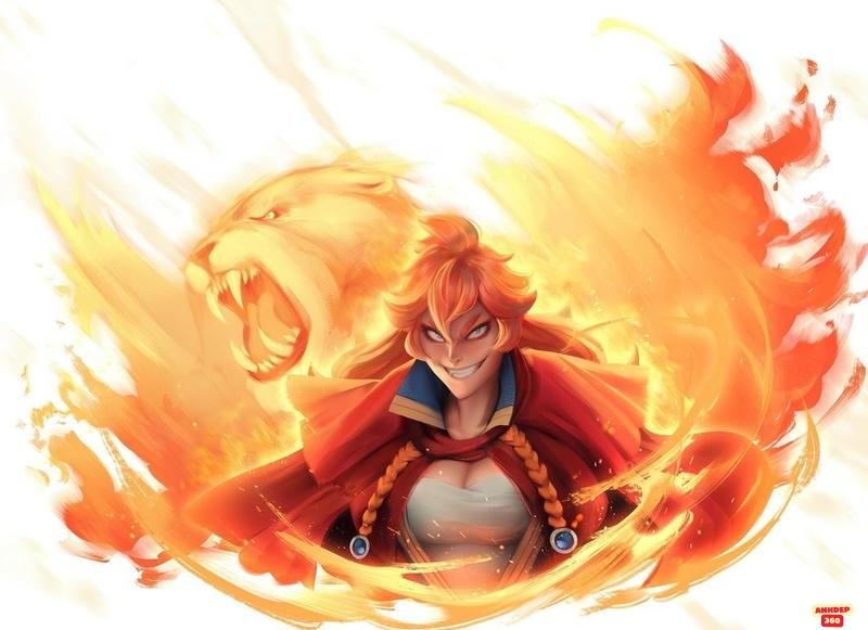 Ngắm hình Mereoleona Vermillion miễn phí