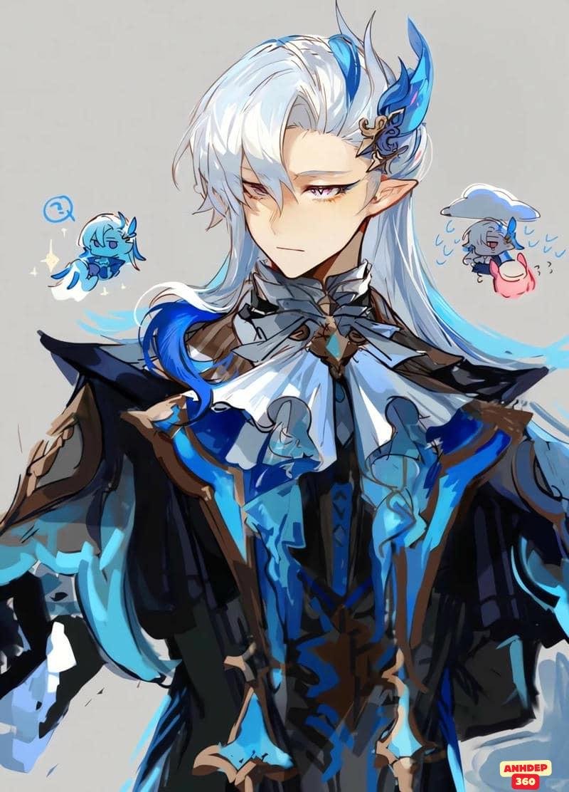 Ngắm hình Neuvillette thu hút