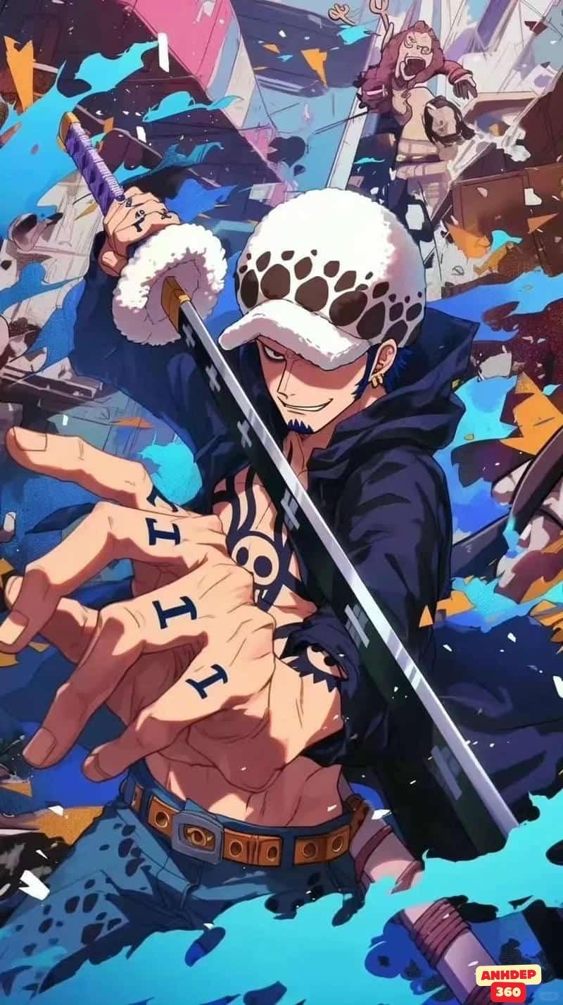 Ngắm hình Trafalgar D. Water Law thu hút