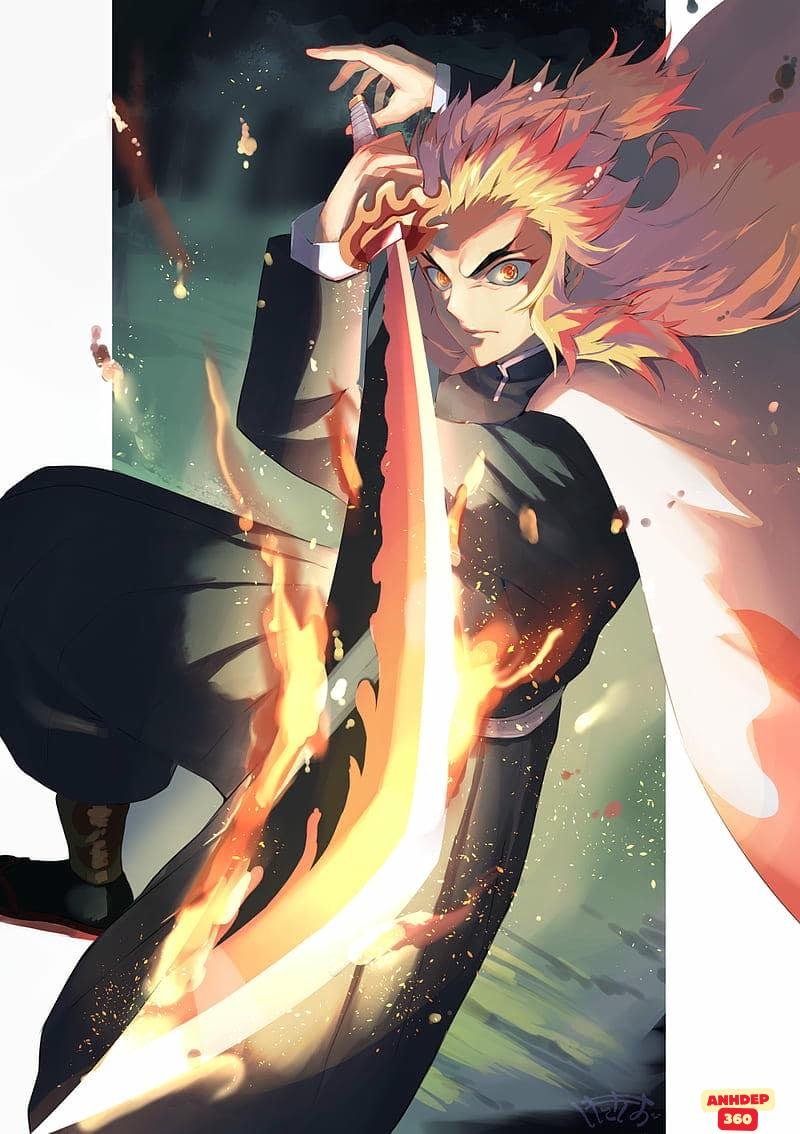 Tạo hình Kyojuro Rengoku độc quyền