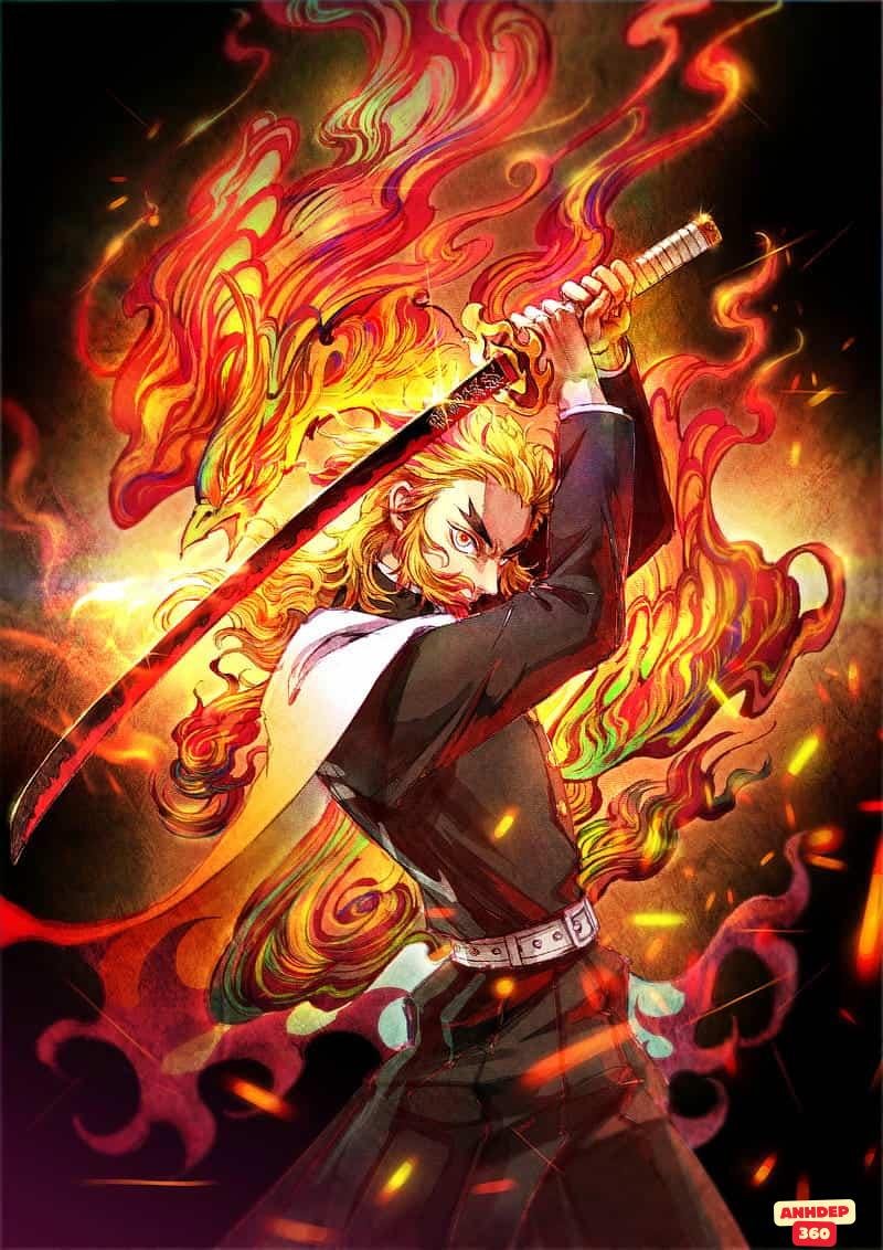 Xem hình Kyojuro Rengoku chất lượng