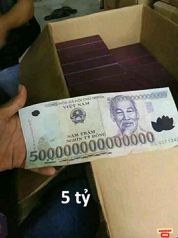 ảnh chế meme tiền vui nhộn