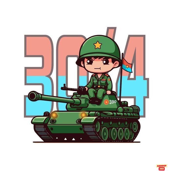 ảnh chibi bộ đội việt nam xinh