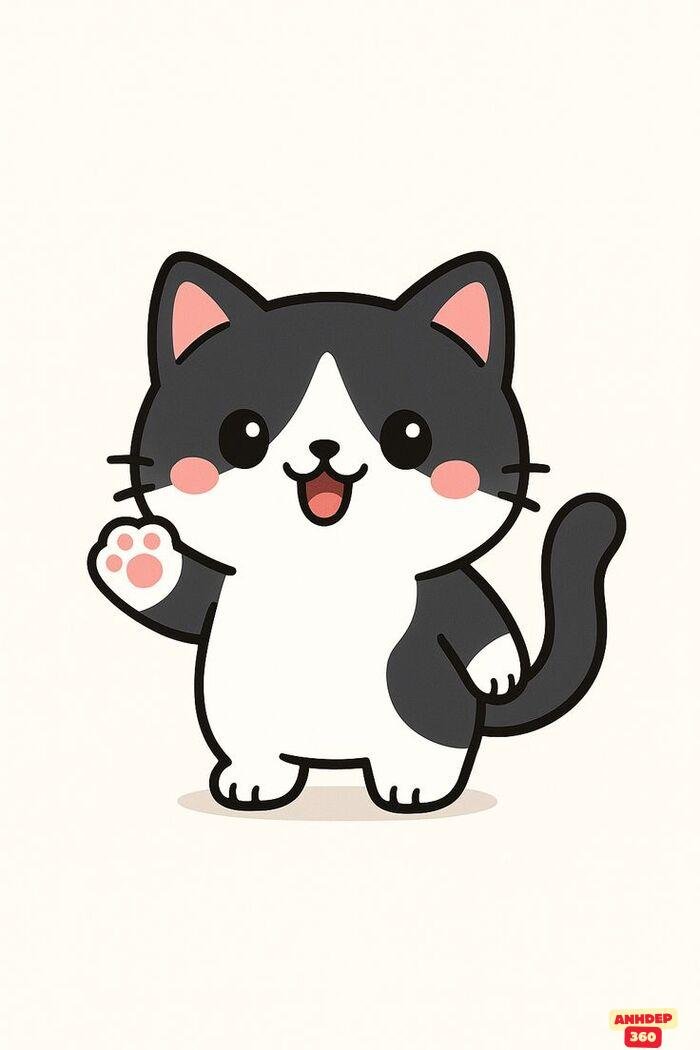 ảnh chibi cat đáng yêu nhất