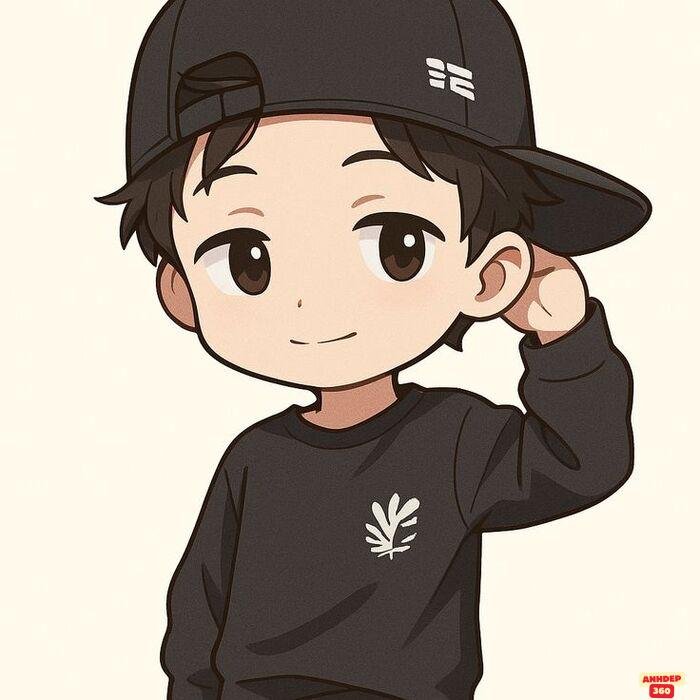 ảnh chibi dễ vẽ nhất ngầu boy