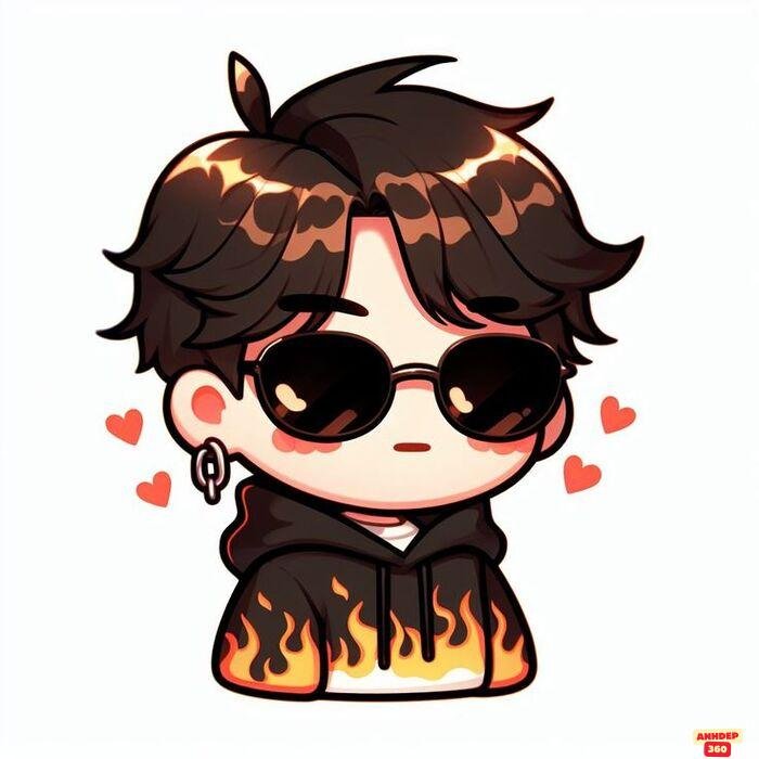 ảnh chibi dễ vẽ nhất ngầu