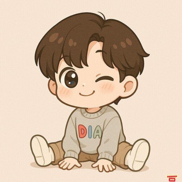 ảnh chibi dễ vẽ nhất xinh trai