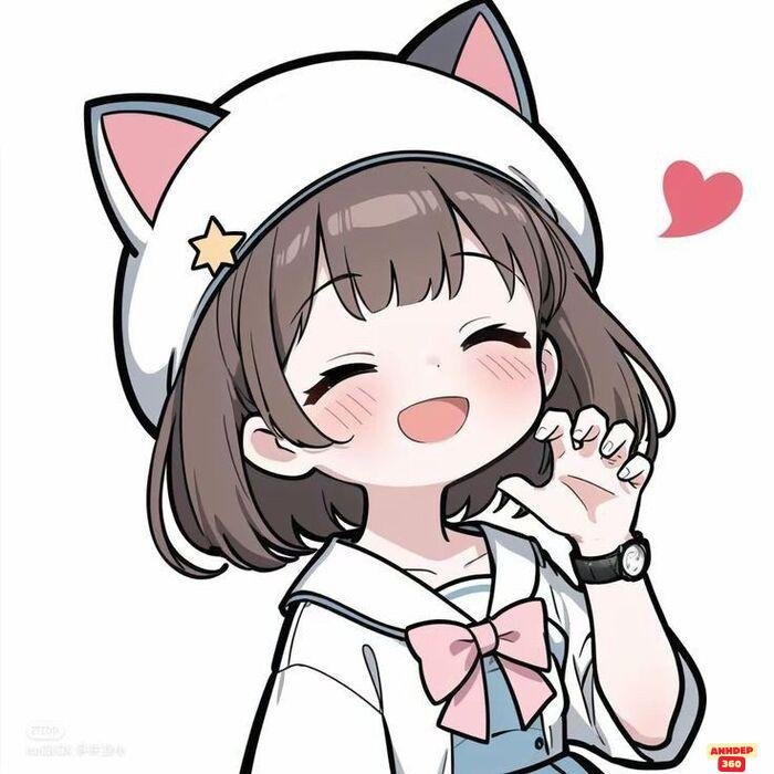 ảnh chibi nữ siêu đáng yêu