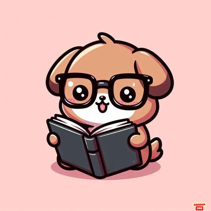 ảnh chó chibi đẹp xinh