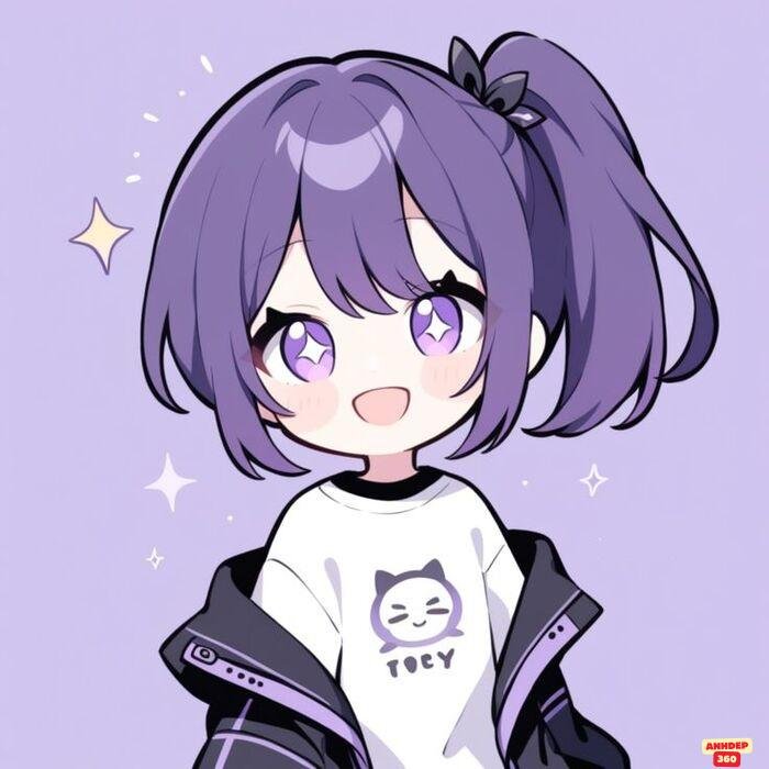 ảnh cô gái chibi siêu cute