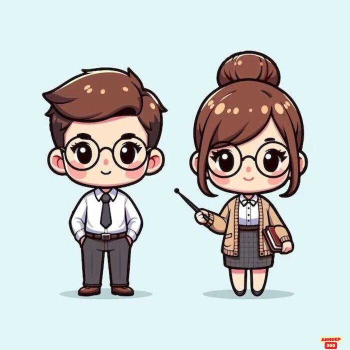 Top 100+ ảnh cô giáo chibi dễ thương