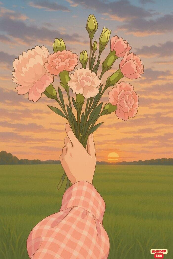 ảnh hoa chibi đẹp